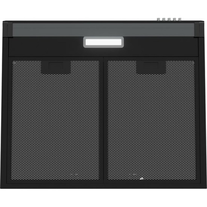 ETNA AO860ZT - Afzuigkap Onderbouwmodel - 60 cm - Zwart - Energielabel A - 3 Snelheden - LED spot - Druktoetsen - Geschikt voor recirculaite en afvoer naar buiten