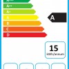 ETNA AO960ZT - Afzuigkap Onderbouw - 60 cm - Zwart - Energielabel A - 3 Snelheden - LED spot - Druktoetsen - Geschikt voor recirculaite en afvoer naar buiten