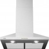 ETNA AP460RVS - Schouwkap RVS - 60cm - Energielabel C - 3 snelheden - geschikt voor afvoer naar buiten en recirculatie - afvoer aan bovenzijde