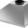 ETNA AP460RVS - Schouwkap RVS - 60cm - Energielabel C - 3 snelheden - geschikt voor afvoer naar buiten en recirculatie - afvoer aan bovenzijde