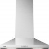 AP461RVS ETNA - Schouwkap - RVS - 60 cm - 3 Snelheden - Druktoetsen - LED spots - Energielabel A+ - Afvoer naar buiten of recirculatie
