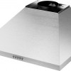 AP461RVS ETNA - Schouwkap - RVS - 60 cm - 3 Snelheden - Druktoetsen - LED spots - Energielabel A+ - Afvoer naar buiten of recirculatie