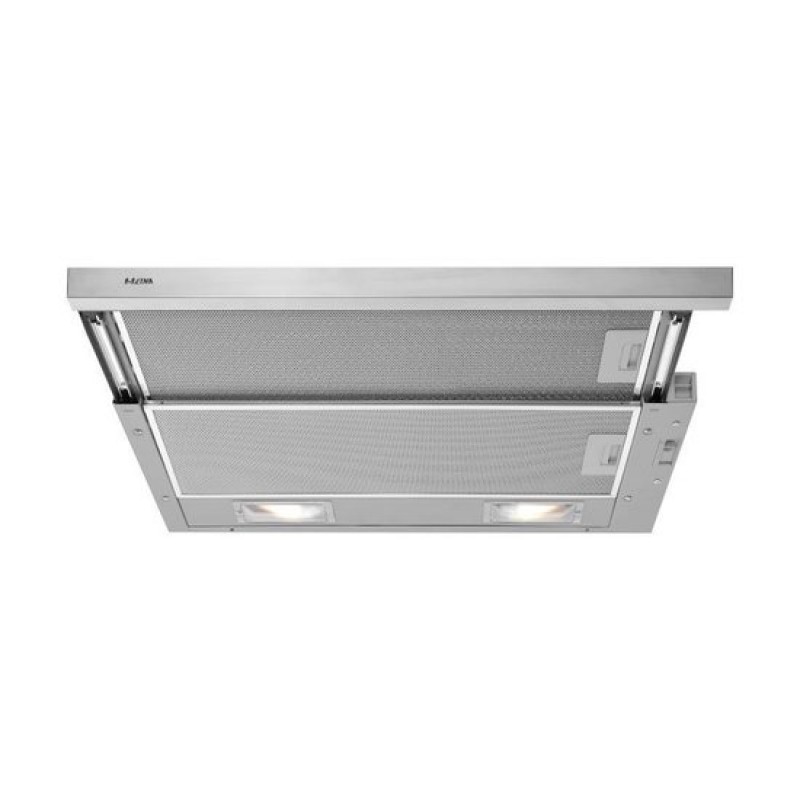 AV361RVS VLAKSCHERM AFZUIGKAP (60 CM)