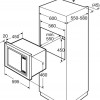 ETNA CM225ZT - Combi magnetron - 45cm - matzwart - draaideur - inhoud 25 liter - turbo hetelucht - timer - draaiplateau