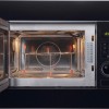 ETNA CM225ZT - Combi magnetron - 45cm - matzwart - draaideur - inhoud 25 liter - turbo hetelucht - timer - draaiplateau