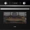 ETNA Zwart- Inbouw Combi-Magnetron - 44L - Magnetron, Oven en Grill - 20 Automatische Programma's - RVS - Kinderslot - 36 cm Draaiplateau