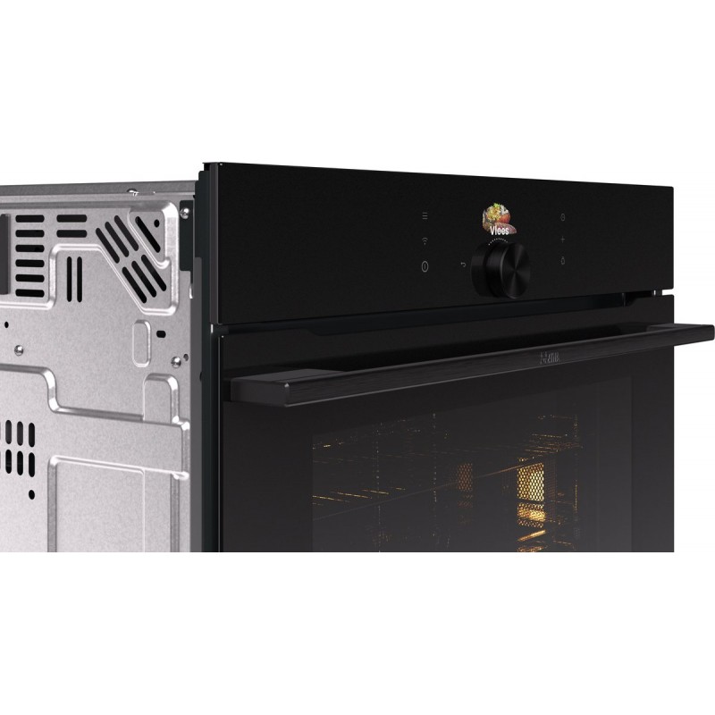 ETNA CM954ZG - Oven met magnetronfunctie - 45 cm - Zwart - 50 Liter - SoftClose - 27 ovenfuncties - Turbo hetelucht - Pizza Programma - Ovenverlichting - Kinderslot
