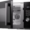 ETNA CMV829 Combi Magnetron - Vrijstaand - 29 liter - 1000 watt - Grill - Turbo hetelucht - 10 automatische programma’s - Zwart