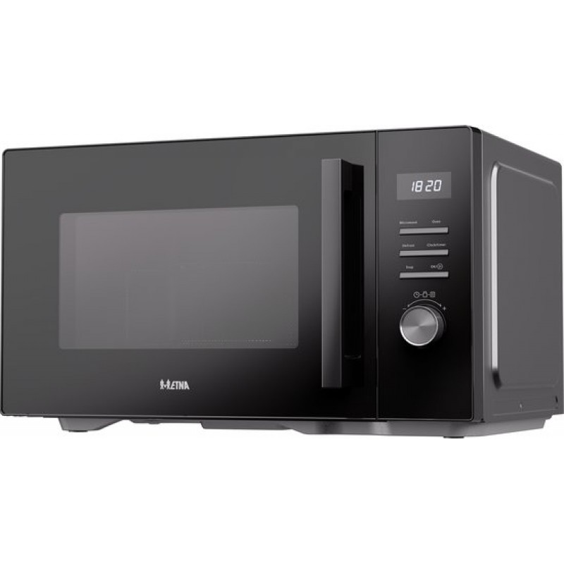 ETNA CMV829 Combi Magnetron - Vrijstaand - 29 liter - 1000 watt - Grill - Turbo hetelucht - 10 automatische programma’s - Zwart