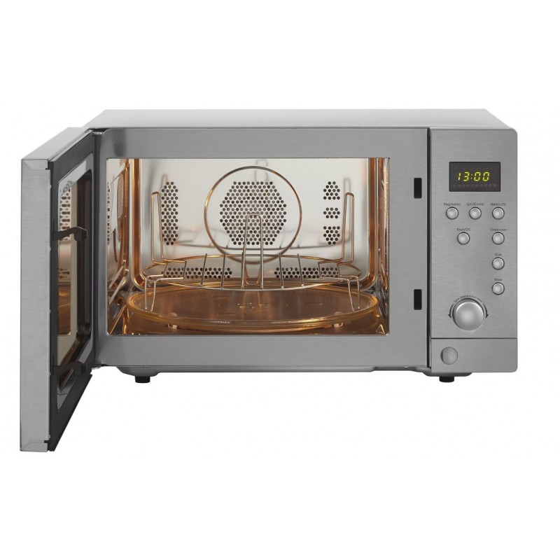 ETNA ECM243RVS - Combi-magnetron - Vrijstaand - 900 watt - 25 liter - RVS
