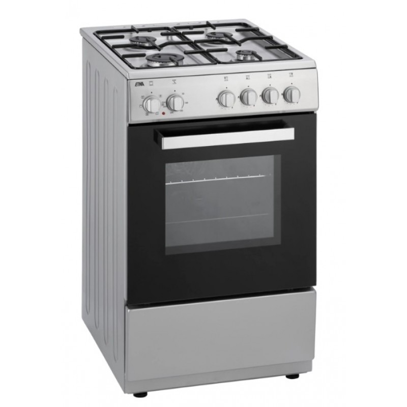 ETNA FGV350RVS - Fornuis - Gas - breedte 50 cm