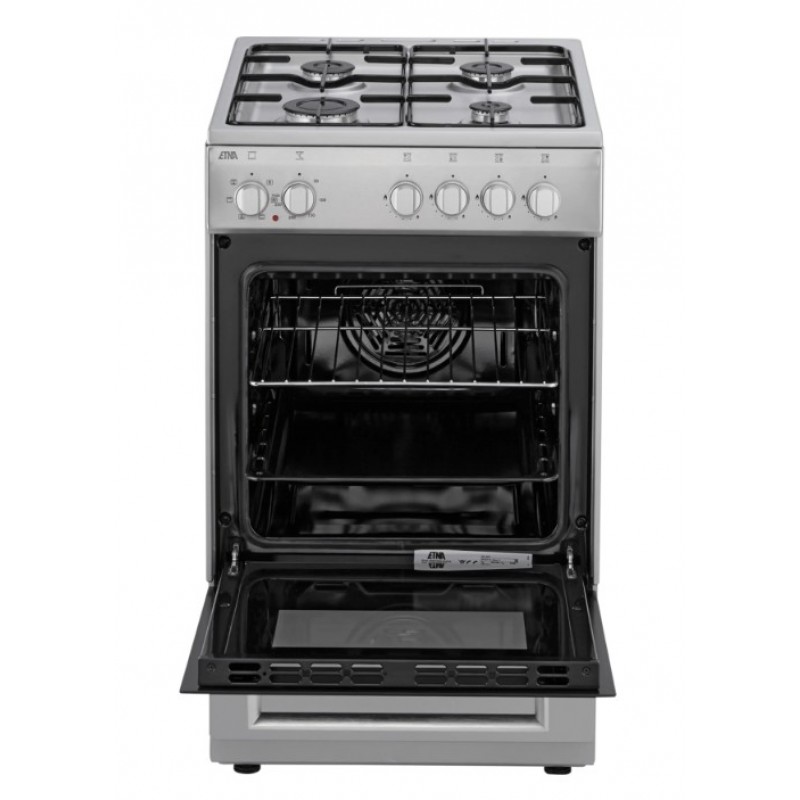 ETNA FGV350RVS - Fornuis - Gas - breedte 50 cm