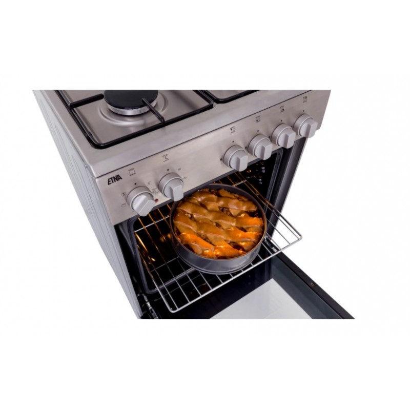 ETNA FGV350RVS - Fornuis - Gas - breedte 50 cm