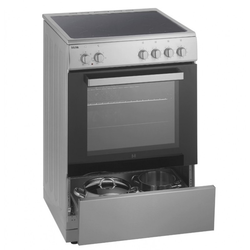 Etna FIV560RVS inductie fornuis