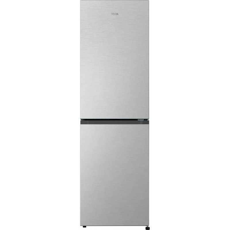 ETNA KCV282NRVS - Vrijstaande Koel vriescombinatie - 182 cm - RVS - No Frost - Extra groot Vriesvak - 50/50