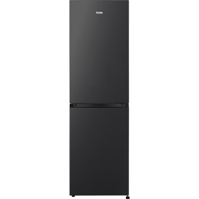 ETNA KCV282NZWA - Vrijstaande Koel-vriescombinatie - Zwart - 256 Liter - Energielabel C - 36 dB(A) - MultiFlow 360° - SuperCool - FastFreeze - Extratray - No-Frosty
