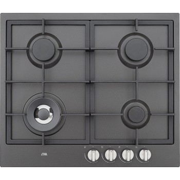 ETNA KG959ZTA - Gaskookplaat - met Wokbrander - Mat Zwart
