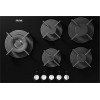 ETNA KGG870ZTA - Gaskookplaat - Gas-op-glas - 75 cm - Zwart
