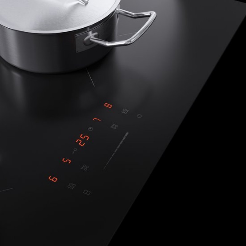 ETNA KI170ZT - Inductiekookplaat (70 cm) - 4 Kookzones - Boostfunctie - Centrale slider - Kinderslot - 10 kookstanden