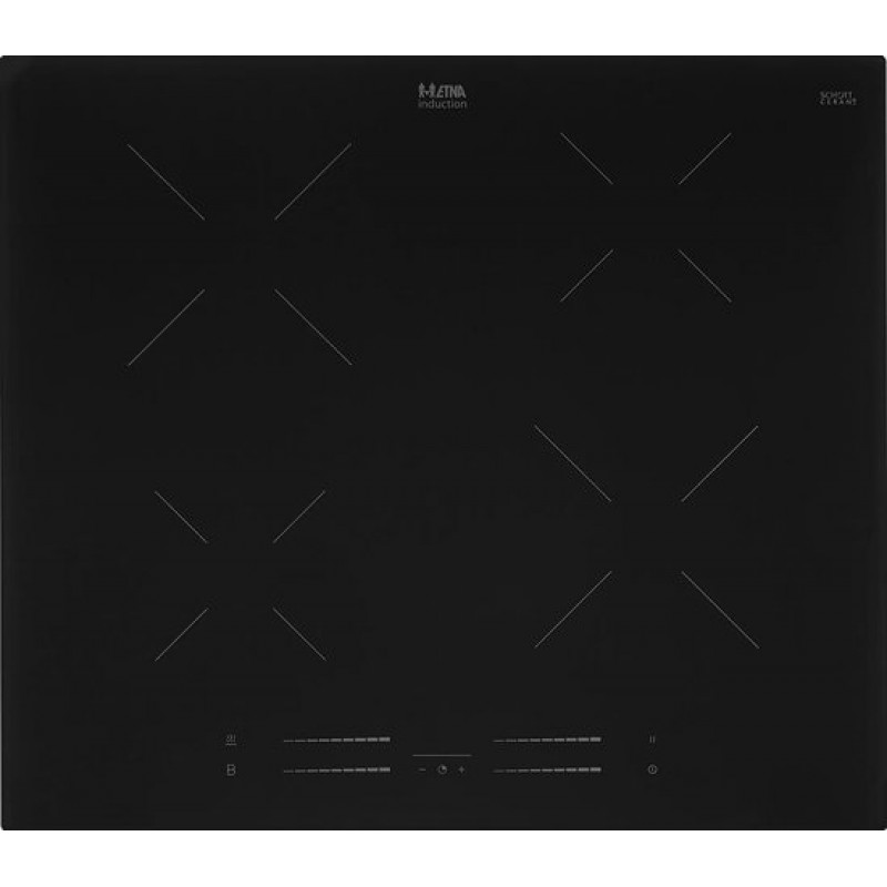 ETNA KI560ZT - Inbouw inductiekookplaat - 2-fasen - 60 cm breed - 4 kookzones