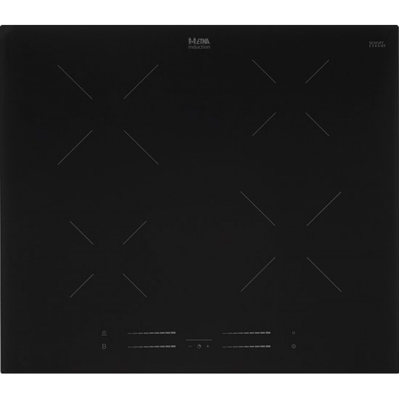 ETNA KI560ZT - Inbouw inductiekookplaat - 2-fasen - 60 cm breed - 4 kookzones