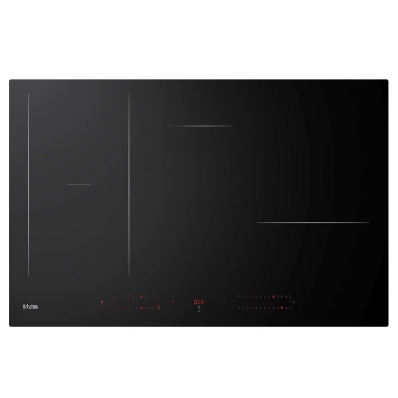 ETNA KIF6480ZT - Kookplaat - Inbouw - Inductie - 2-fasen (Perilex) - breedte 80 cm Kookplaat