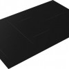 ETNA KIF880ZT - Inbouw inductiekookplaat - Zwart - 80 cm - 1/2/3 fase - 5 zones - 2 octavormige kookzones voor extra groot kookoppervlak - 5 timers