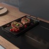 ETNA KIF880ZT - Inbouw inductiekookplaat - Zwart - 80 cm - 1/2/3 fase - 5 zones - 2 octavormige kookzones voor extra groot kookoppervlak - 5 timers