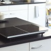 ETNA KIV12ZIL - vrijstaande inductie kookplaat - Zwart/Zilver