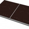 ETNA KIV12ZIL - vrijstaande inductie kookplaat - Zwart/Zilver