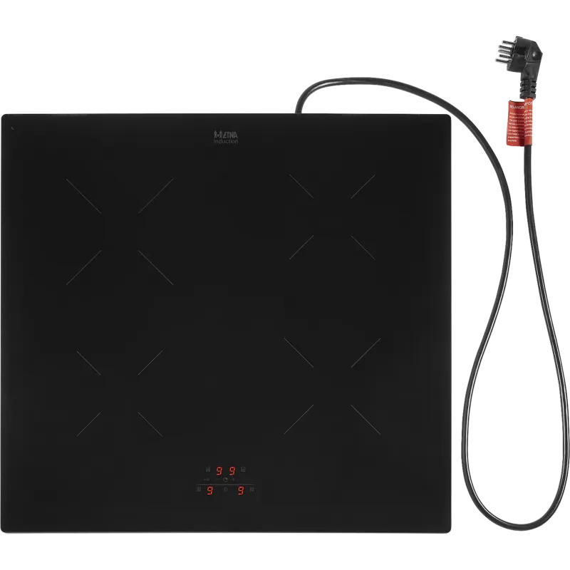Etna KIV360WIT - Inductiekookplaat Vrijstaand - 2-Fase - Hoog vermogen - 60cm - WIT