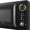 ETNA SMV620ZWA Retro Magnetron - 20 liter - Compact, Stijlvol en Efficiënt met 12 Automatische Programma's