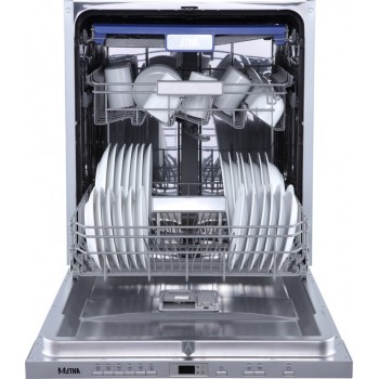 ETNA VW742N - Inbouw vaatwasser 60cm - Volledig geïntegreerd - Energieklasse D - Geluidsniveau 42 dB - 14 couverts - LED binnenverlichting - Self clean
