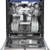 ETNA VWV640ZWA - Vrijstaande vaatwasser - Zwart - 60 cm - Energieklasse A - 14 couverts - 8 programma's - Uitgestelde start - LED binnenverlichting