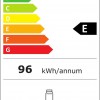 Everglades EVBI6020 - Inbouw Koelkast - 160 Liter - E Klasse - Nismaat 102 cm Hoog - Sleep Deur
