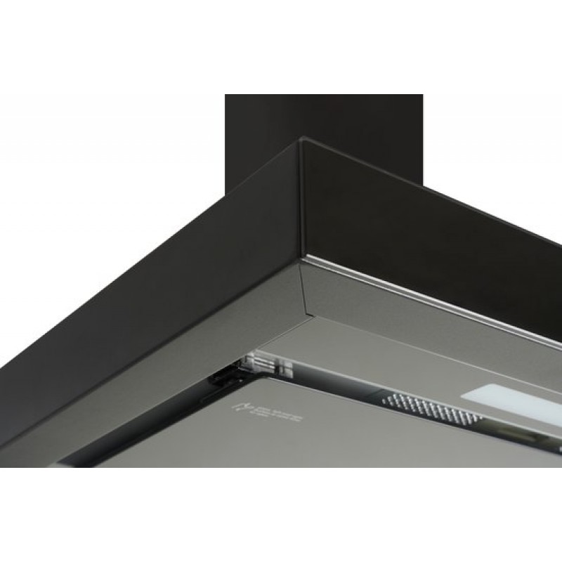 Everglades EVCH9845B - Afzuigkap - Recirculatie - Zwart - 90CM - Met Krachtige Motor van 800M3/H - Inclusief Koolstoffilters - Energieklasse A - 4 Standen - Tiptoets - Digitaal