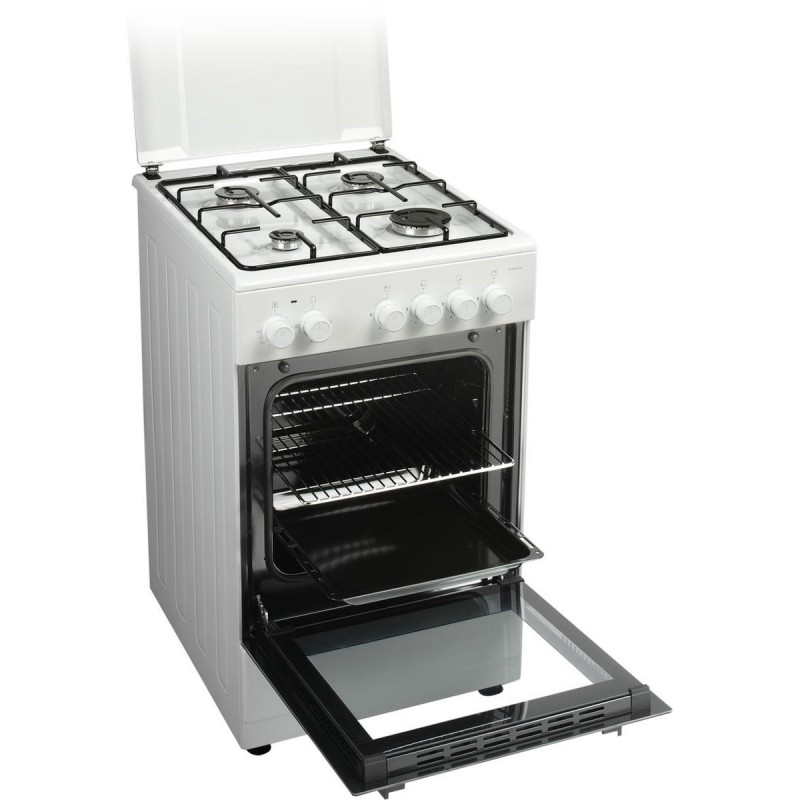 Everglades EVCK032 - Gasfornuis - Wit - 50CM - 46 Liter