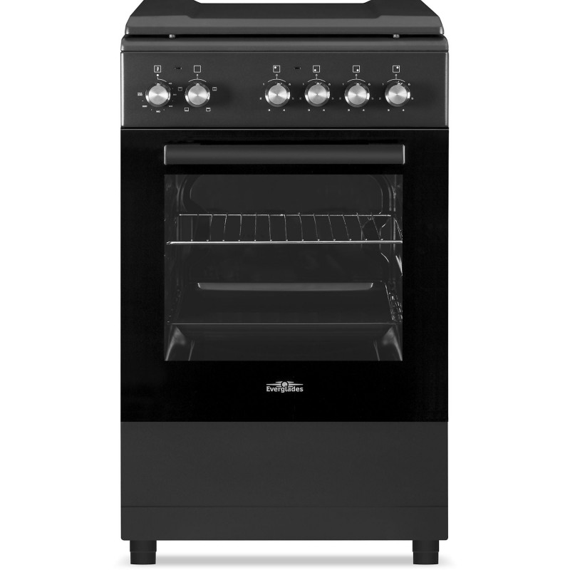 EVERGLADES EVCK5110 - Fornuis - Elektrisch - 2-fasen - breedte 50 cm
