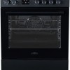 Everglades EVCK6050 Pro - Gasfornuis - 60CM - Pro Line - Digitale Timer - Gietijzeren Pannendragers - Hete Lucht Oven