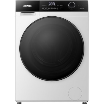 Everglades EVWM71411AW Zuinige Wasmachine - 7KG Laadvermogen - A Klasse - Stoomfuncties - Koolborstelloze Motor - 72dB - Alpine Wit