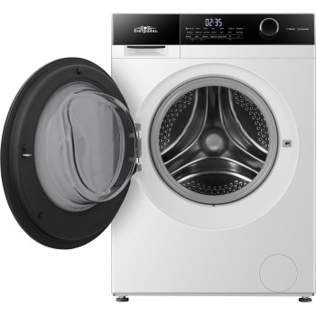 Everglades EVWM91421AW - Wasmachine 9KG - Arctic White - Energieklasse A -20% - Stoomfunctie - 15 Programma's