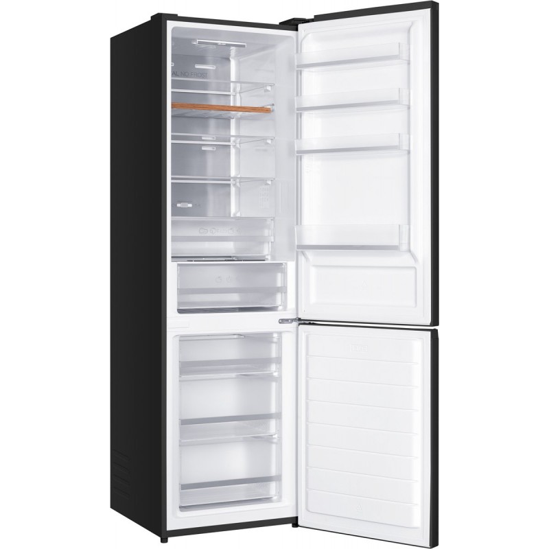 Frilec BONN388-NFD-040ADG - Koelvriescombinatie - Zuinig A-Label - 201 cm Hoog - Display - 377L - No Frost - Dark Grey