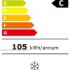 Frilec BREMEN130-E-010CW - Vriezer Tafelmodel - 85 Liter - Energielabel C - Wit