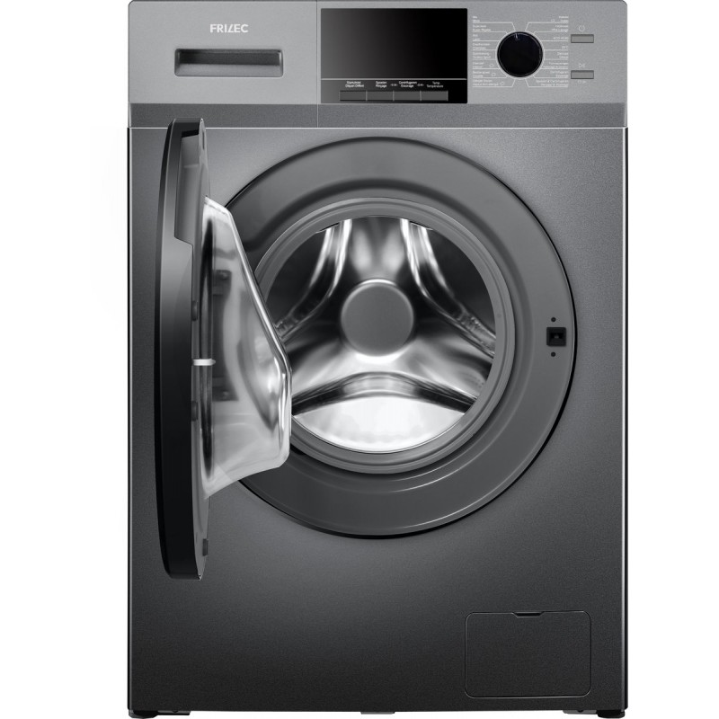 Frilec KOBLENZ9314WA-342 - Wasmachine - 9 Kilo  - Grijs