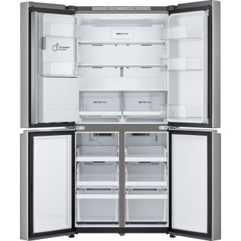 LG GML860PYFE | Amerikaanse koelkast | 4 Deurs | RVS | Water en Ijsdispenser | 83.5 cm