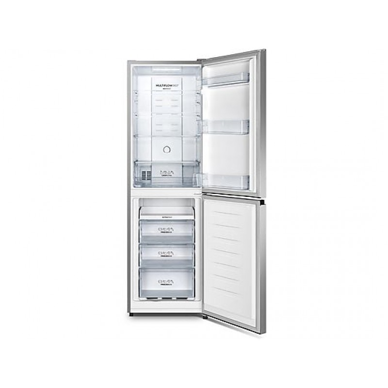 GORENJE NRK 418 ECS4 koel-vriescombinatie (E, 256 l, 1824 mm hoog, grijs)