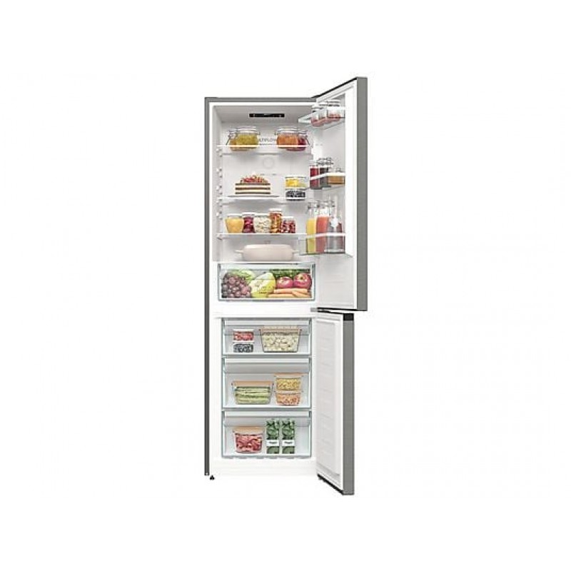 GORENJE NRK61CS2XL4 Koel-vriescombinatie (C, 300 l, 1850 mm hoog, zilver)