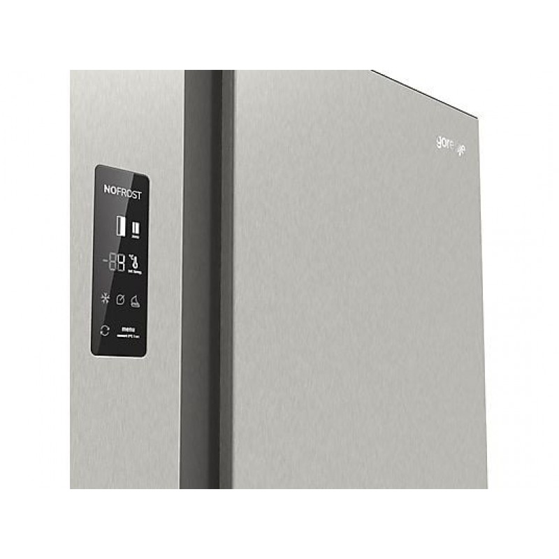 GORENJE NRR9185EAXL Advanced Line Side-by-Side (550 l, E, 1786 mm hoog, roestvrij staal)