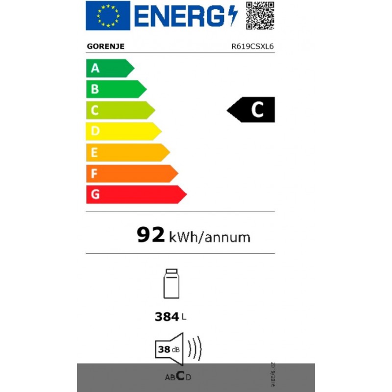 Gorenje R619CSXL6 | Koelkast | RVS