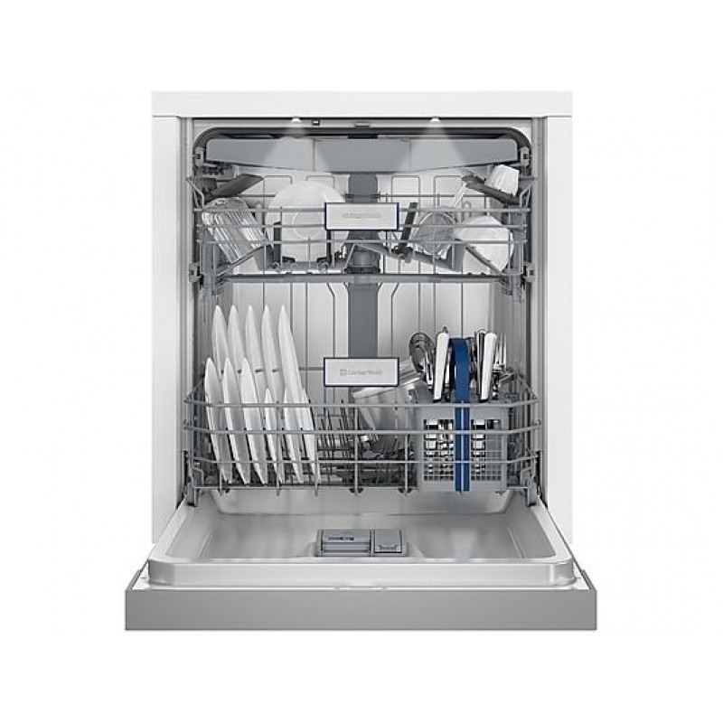 GRUNDIG GNSP4510XCW Vaatwasser (half-geïntegreerd, 598 mm breed, 42 dB (A), A)